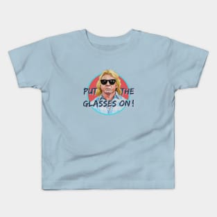 Put on the glasses! Kids T-Shirt